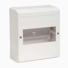 Rozdzielnica modułowa 1x8 natynkowa IP30 COVER bez listwy 610355