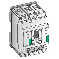 Wyłącznik mocy FDH160 100A 3P 80kA z wyzwalaczem LTMD 430341