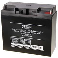 Akumulator ołowiowy AGM 12V/18Ah 12x12 B9655