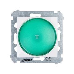 Simon 54 Sygnalizator świetlny LED zielone światło biały DSS3.01/11 WMDS-020x3x-011