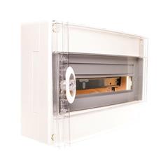 Rozdzielnica modułowa 1x18 natynkowa IP40 drzwi przezroczyste Pragma PRA29118