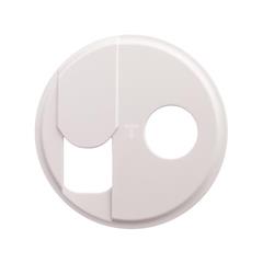 CELIANE Plakietka gniazda TV-RJ45 biała 068239