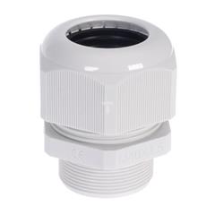 Dławnica kablowa poliamidowa M40 IP55 jasnoszara ISO-40 096807