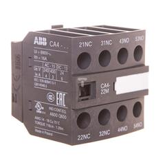 Styk pomocniczy 2Z 2R montaż czołowy CA4-22M 1SBN010140R1122