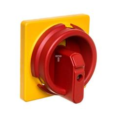 Napęd drzwiowy czerwono-żółty IP66 do rozłączników OT16-125F OZ331SPRY 1SCA113097R1001