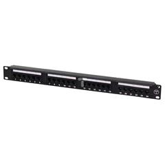 Patch Panel 19-calowy RJ45 24 portowy kat.6e UTP 19-0013