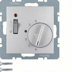 B.1/B.3/B.7 Glas Regulator temperatury z elementem centralnym i łącznikiem aluminium 20301404