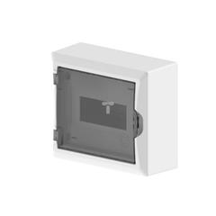 Rozdzielnica modułowa 1x8 n/t ECONOMIC BOX RN 1/8 drzwi transparentne (N+PE) IP40 2502-01