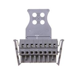 Gniazdo 8-biegunowe szare raster 5mm MCS-MIDI Classic 231-108/037-000/034-000