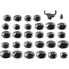 Zestaw kluczy nasadowych 1/2-3/8 do filtra oleju 30 szt. 11-236