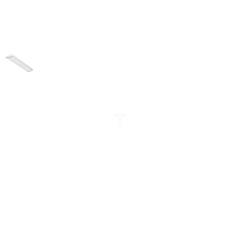 Oprawa nasufitowa LATTE NEW LED PRM 52W 192xLED 4000K Biały PX1798528