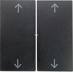 B.1/B.3/B.7 Glas Klawisze z nadrukiem /strzałki/ antracyt 16441606