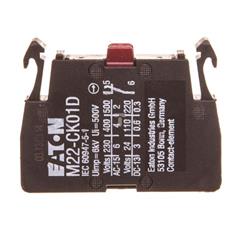 Styk pomocniczy 1R montaż do ścianki tylnej M22-CK01D 262510