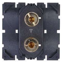 CELIANE Gniazdo głośnikowe bananowe pojedyncze 067312