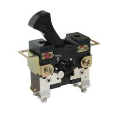 Wyłącznik dźwigienkowy ZP1cm2 z samopowrotem czarny 72x80x35mm W0-WD-ZP1CM2