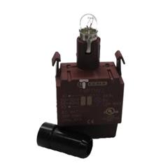 Zasilacz (montaż na ramce) 110-120/ 6V trafo 50/60Hz i żarówka (BA9s) P9PTNVJ 187030