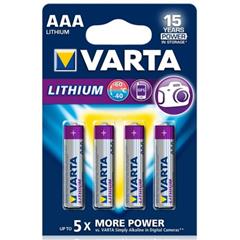 Bateria litowa LR03 / AAA PROFESSIONAL LITHIUM /4 szt./