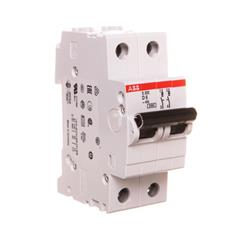 Wyłącznik nadprądowy 2P D 6A 6kA AC S202-D6 2CDS252001R0061