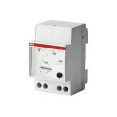 Woltomierz analogowy modułowy 0-100V VLM 2/100 DC