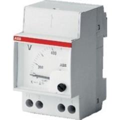 Woltomierz analogowy modułowy 0-300V VLM  2/300 DC