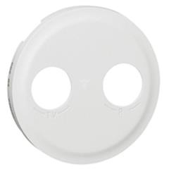 CELIANE Plakietka do gniazd TV-SAT biała 068297