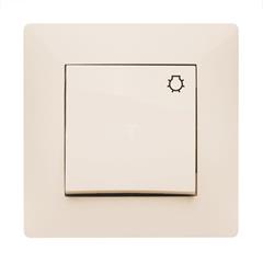 VOLANTE Łącznik zwierny /światło/ kremowy 2613-01