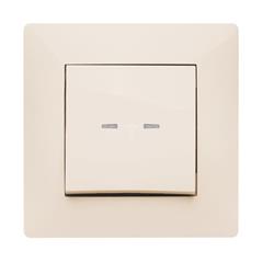 VOLANTE Łącznik krzyżowy z podświetleniem kremowy 2628-01