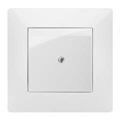 VOLANTE Zaślepka ramki biały 2670-00