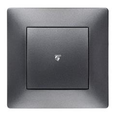 VOLANTE Zaślepka ramki srebrny 2670-06