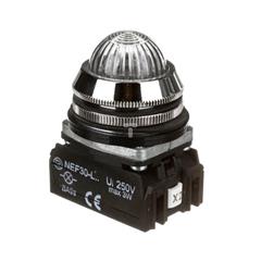 Lampka sygnalizacyjna 30mm przezroczysta 220V AC/DC W0-L-NEF30LE/220V B