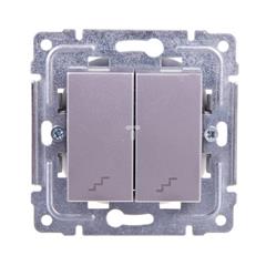 DANTE Łącznik podwójny schodowy inox 454119