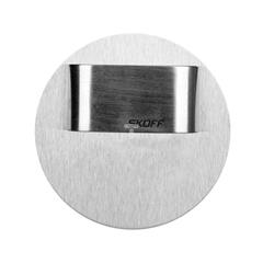 Oprawa LED RUEDA mini SHORT K(szlif) / W (biały) INOX IP56