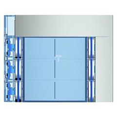 Sfera Plakietka modułu z 2x4 przyciskami - 2x3 przyciski aluminium 352161