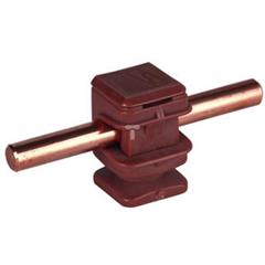 Wspornik DEHNsnap wys.16mm M6 tworzywo brązowy 204007