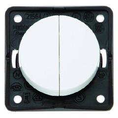 Integro Flow/Pure Łącznik wieloklawiszowy seryjny śnieżnobiały połysk 0936552509