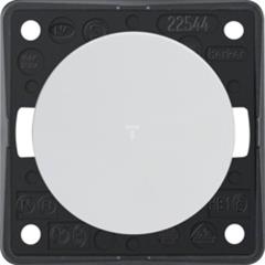 Integro Flow/Pure Łącznik klawiszowy krzyżowy śnieżnobiały połysk 0936572509