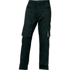 Spodnie robocze z poliestru i bawełny czarno- szare rozmiar XL M2PANNOXG