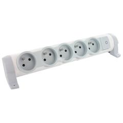 Gniazdo przenośne do przedłużacza /komfort/ 5x2P+Z 16A 50081