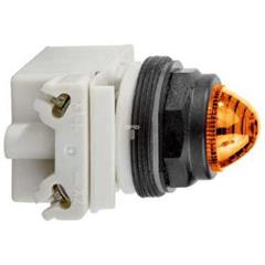 Lampka sygnalizacyjna 30mm BA9s pomarańczowa 12V AC/DC IP66 9001SKP32A9