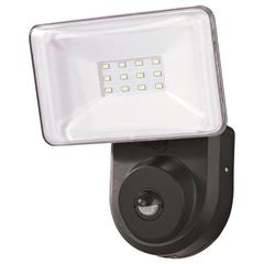 Oprawa naścienna LED 7W z czujnikiem PIR obudowa plastikowa dyfuzor PC 600lm 4000K AC 220V-240V IP44 LAMPRIX LP-12-025