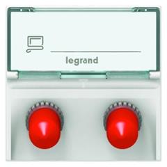 MOSAIC Gniazdo przejściowe optyczne 2xST białe 078616