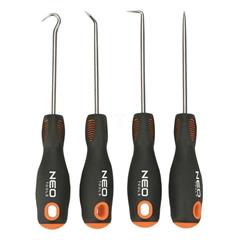 Haki 140 mm zestaw 4 szt. 04-230