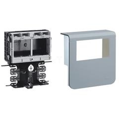 Pusty nośnik urządzeń SL 20x80mm kolor aluminium SL20080903D1