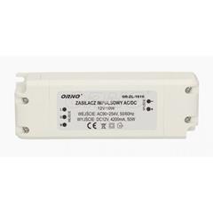 Zasilacz LED 12V DC 50W 4,2A IP20 OR-ZL-1616