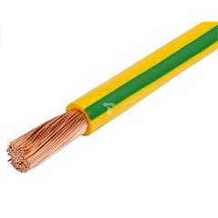 Przewód instalacyjny H07V-K (LgY) 2,5 żólto-zielony /100m/