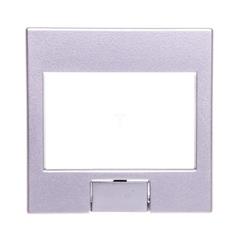 Merten System M Płytka centralna regulatora temperatury uniwersalnego z wyświetlaczem dotykowym aluminium MTN5775-0460