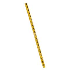 Oznacznik przewodów DUPLIX litera /S/ żółty 038428 /600szt./