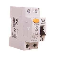 Wyłącznik różnicowoprądowy 2P 16A 0,01A typ AC KRD6-2/16/10 23186