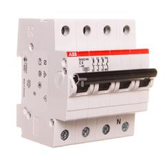 Wyłącznik nadprądowy 3P+N C 6A 6kA AC SH203-C6 NA 2CDS213103R0064