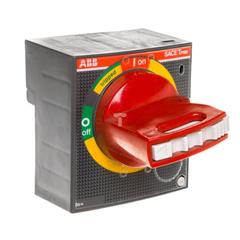 Napęd bezpośredni czerwono-żółty z blokadą RHD_EM XT1-XT3 F/P EMER. DIRECT 1SDA066477R1